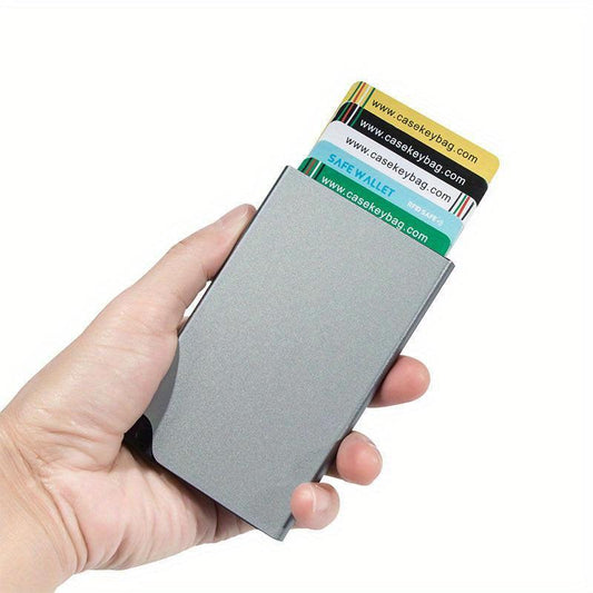 Aluminum Business Card Holder Money Clip