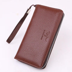 Men's Large Capacity Leather Card Holder