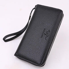 Men's Large Capacity Leather Card Holder