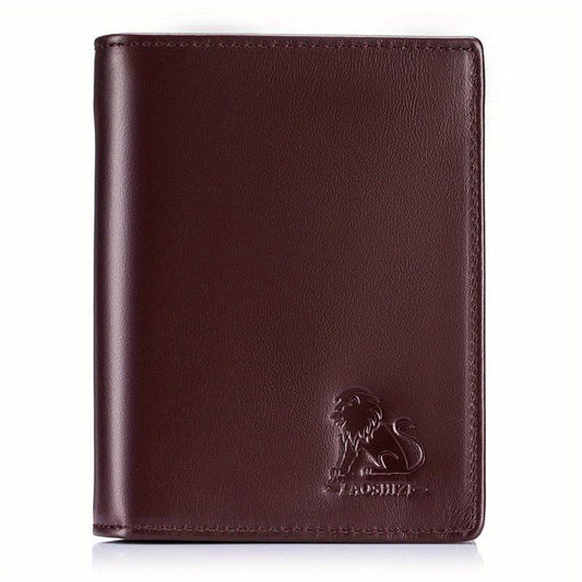 RFID Blocking Large Capacity Bifold Wallet for Men