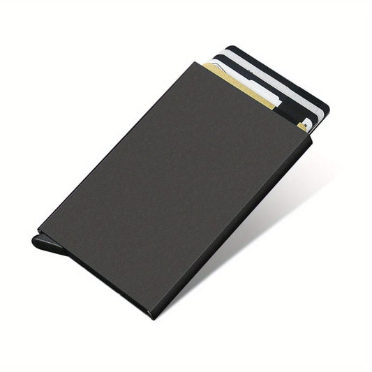 RFID Blocking Slim Wallet Aluminum Alloy Money Clip