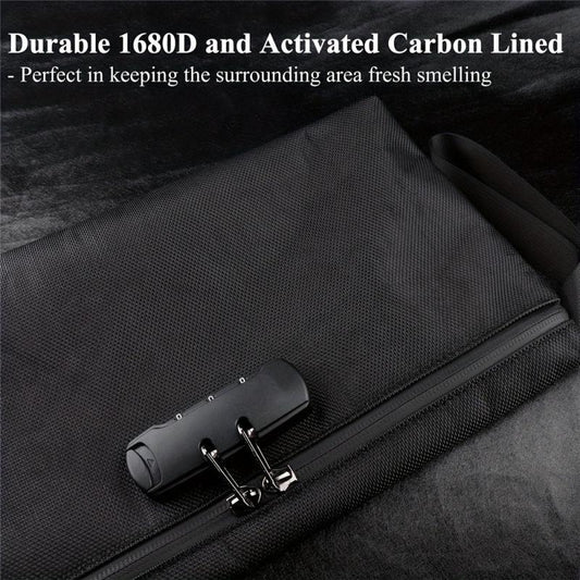 Odor Proof Smell Proof Bags with Combination Lock - Stash Storage Container