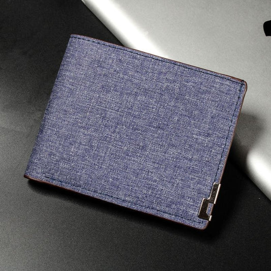 Men's Casual Short Wallet Money Clip Card Holder Coin Purse Gift