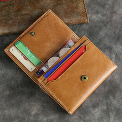 Men's RFID Blocking Leather Wallet Card Holder
