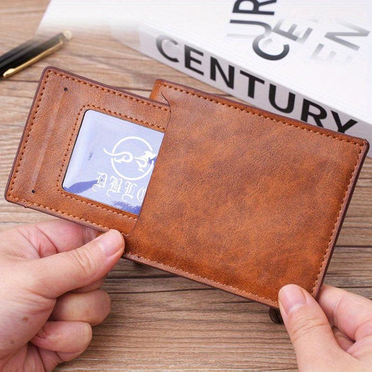 Men's Detachable Card Slot Wallet Coin Purse