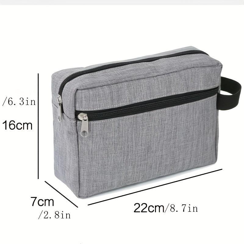 Portable Travel Cosmetic Bag Toiletry Bag Casual Clutch Handbag For Men