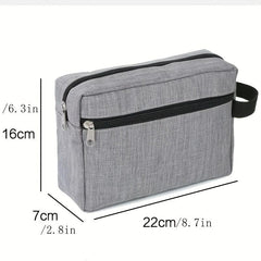 Portable Travel Cosmetic Bag Toiletry Bag Casual Clutch Handbag For Men