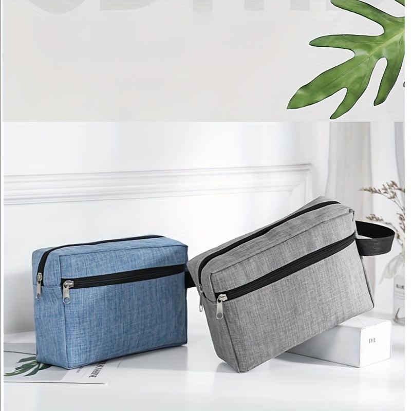 Portable Travel Cosmetic Bag Toiletry Bag Casual Clutch Handbag For Men