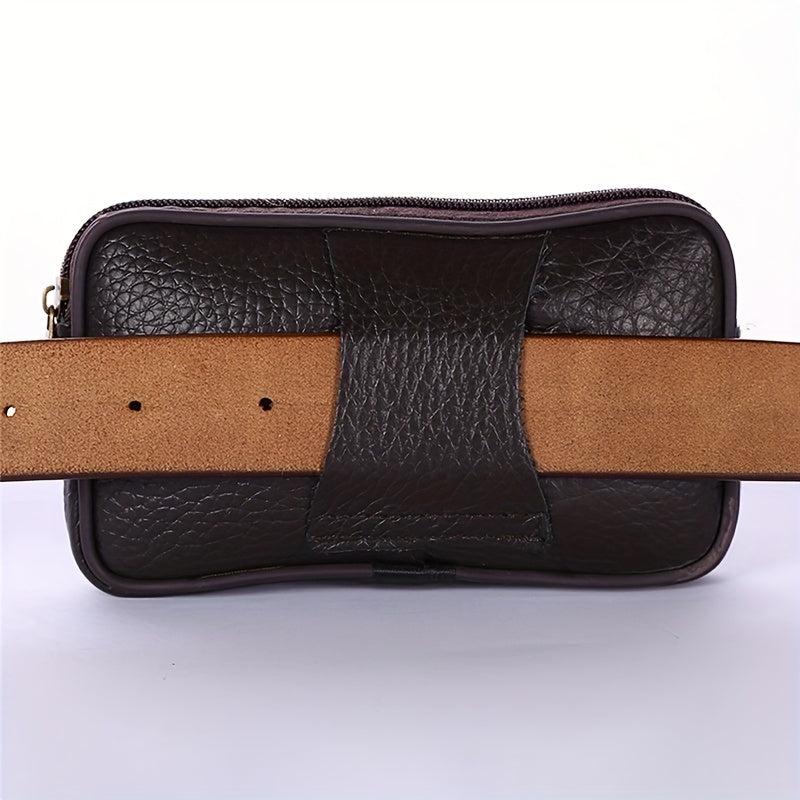 Men's Business Waterproof Waist Bag Multifunctional Wallet