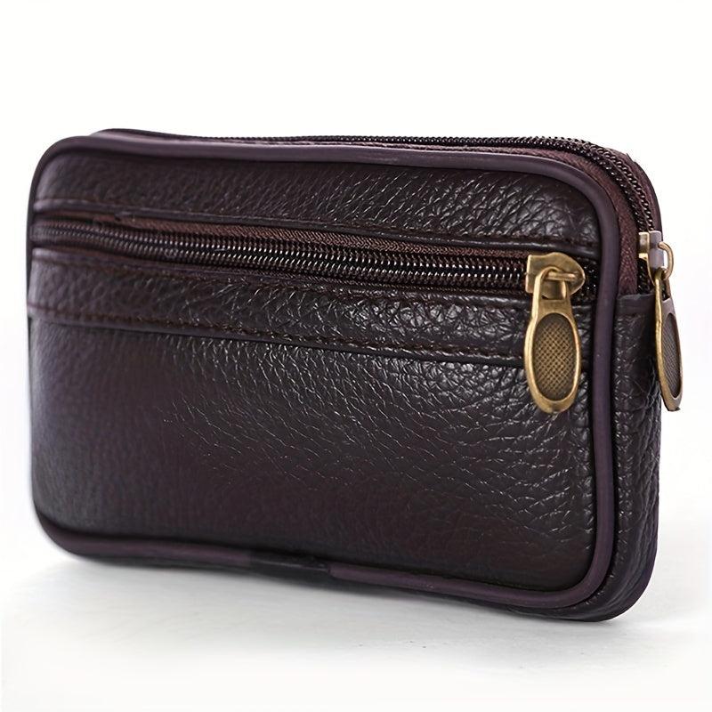 Men's Business Waterproof Waist Bag Multifunctional Wallet