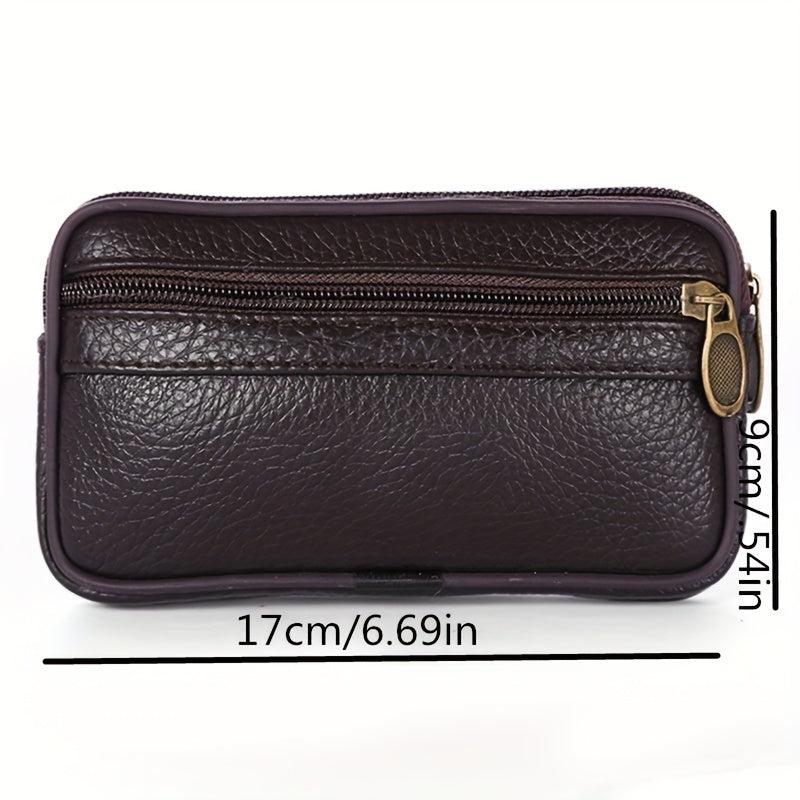 Men's Business Waterproof Waist Bag Multifunctional Wallet