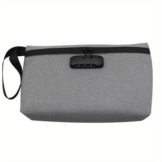 Smell Proof Bag Case Storage Bag with Password Lock for Travel Business Trip