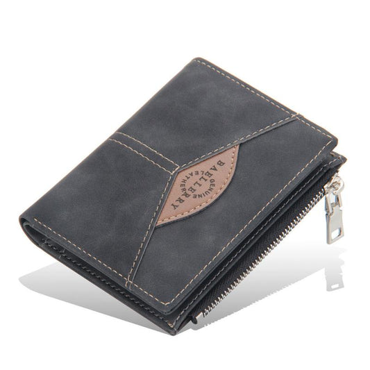 Men's Vintage Bifold Wallet Leather Wallet