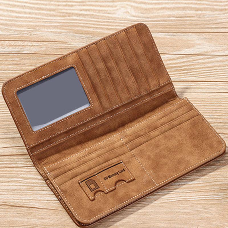 Men's Retro Wallet Card Holder