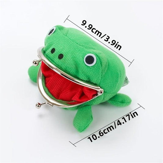 Funky Frog Wallet Coin Holder