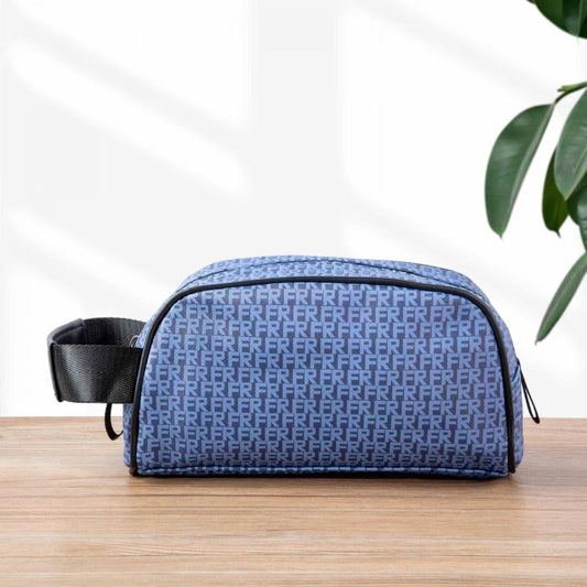 Waterproof PU Leather Toiletry Bag for Men
