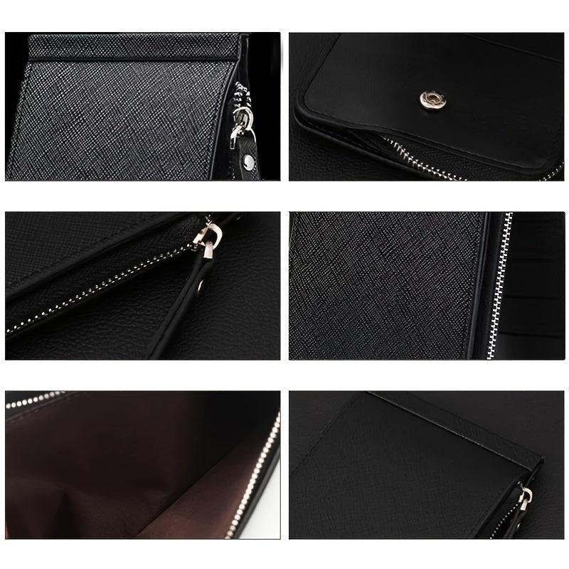 Men's Casual Card Holder Wallet with Multiple Functions