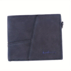 Men's Zipper Wallet Card Holder Coin Purse Vertical Horizontal
