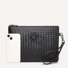 High end PU Leather Handbag Men's Envelope Bag Clutch Business Briefcase