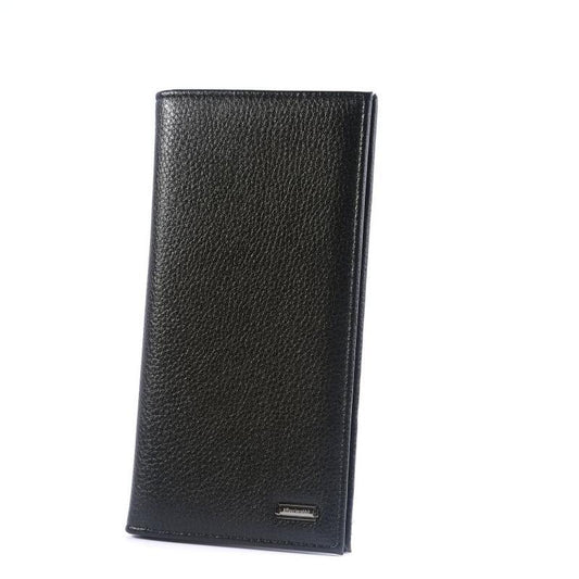 Men's Leather Wallet Long Business Wallet ID Card Holder