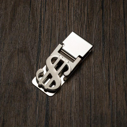 Stainless Steel Money Clip For Cash And Credit Cards