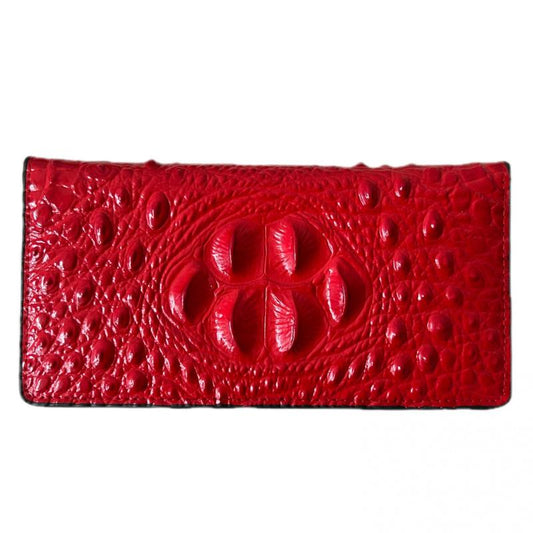 Crocodile Pattern Wallet Clutch Bag for Men