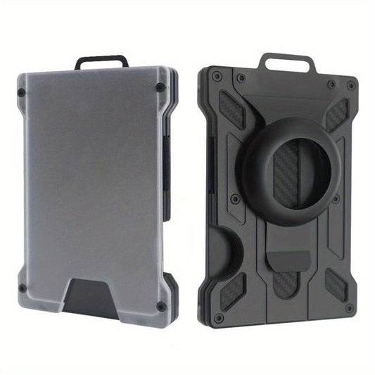 RFID Blocking Aluminum Card Holder Metal Wallet for Credit Card Bank Card