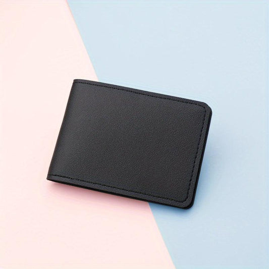 ID Short Wallet 2 Card Slots Ultra thin Mini Credit Card Bag