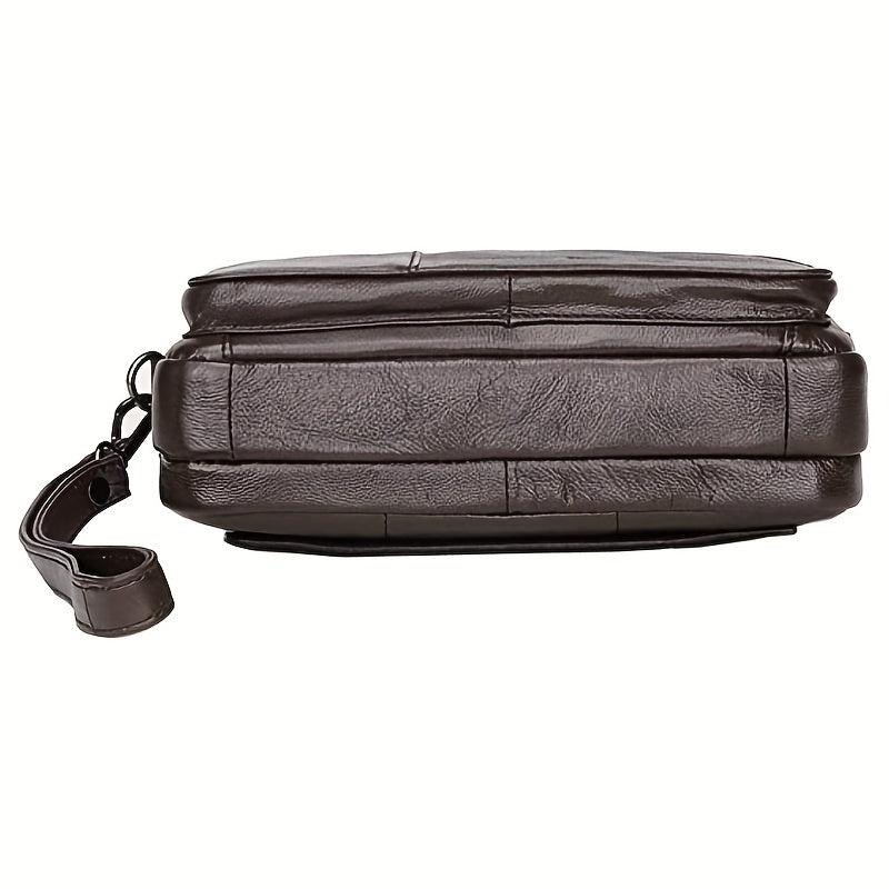 Men's Leather Clutch Purse Wallet Men Wrist Bag Business Men's Bag