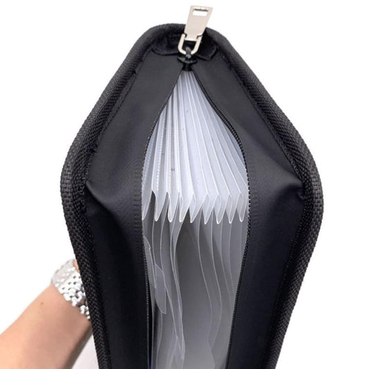 Accordion Bag Invoice Bag Odor Isolation Bill Bag Wallet
