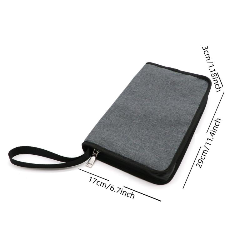 Accordion Bag Invoice Bag Odor Isolation Bill Bag Wallet