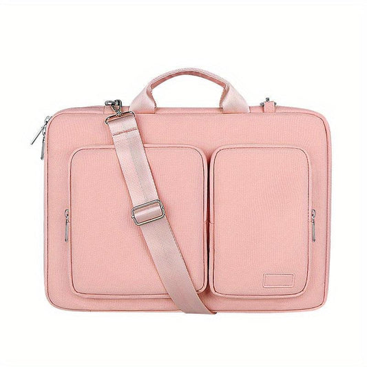 Solid Laptop Bag Briefcase for Business Trip Office Document File Bag