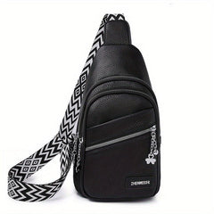 Geometric Strap Sling Purse Crossbody Bag