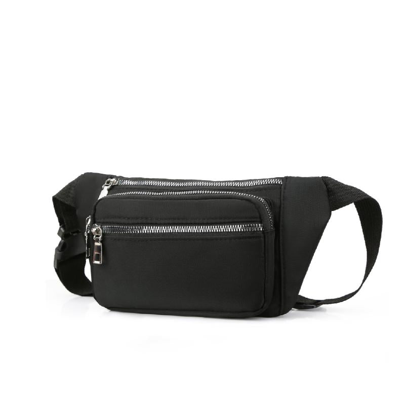 Nylon Chest Bag Zipper Fanny Pack for Women