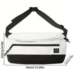 Large Capacity Nylon Chest Bag for Sports