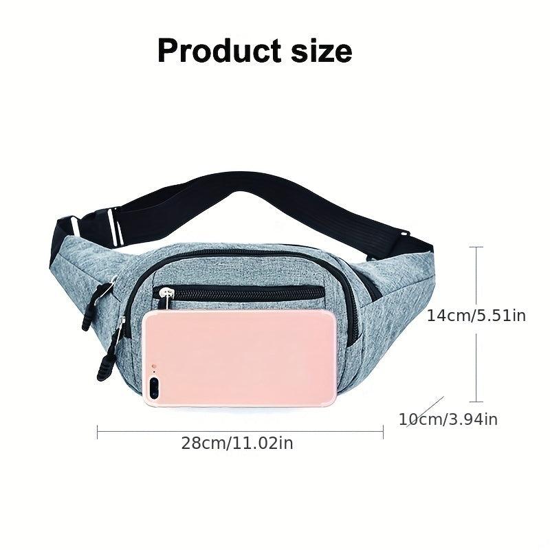Canvas Sling Bag Women's Casual Chest Purse Travel Sports