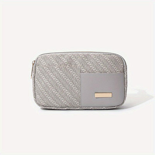 Embossed Chest Bag Sports Crossbody Fanny Pack
