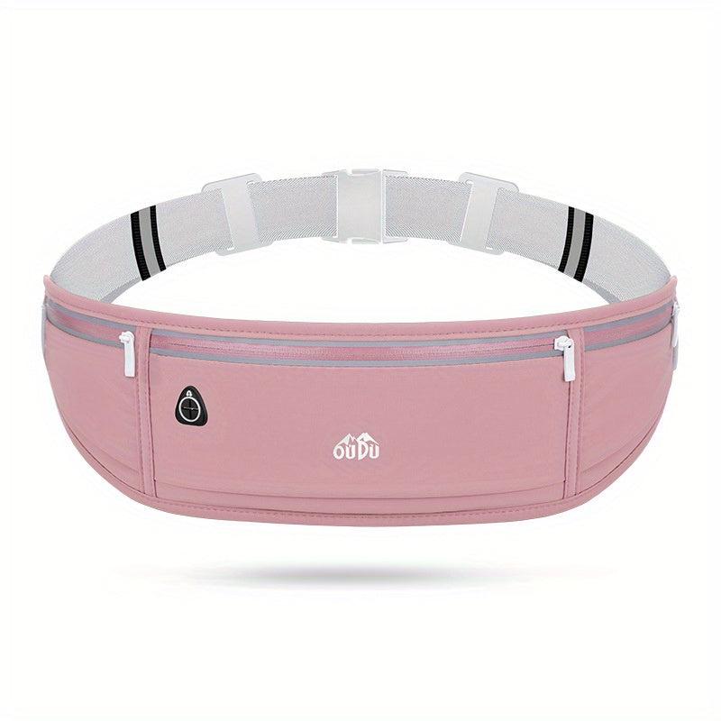 Reflective Waterproof Waist Bag with Bottle Pocket