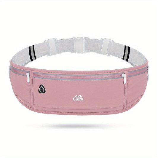 Reflective Waterproof Waist Bag with Bottle Pocket