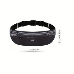 Reflective Waterproof Waist Bag with Bottle Pocket