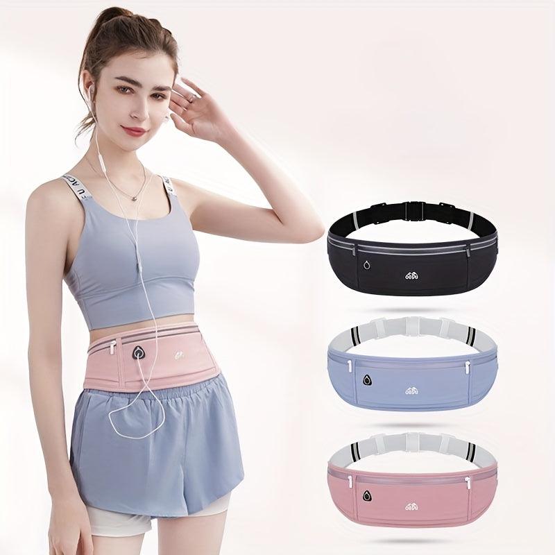 Reflective Waterproof Waist Bag with Bottle Pocket