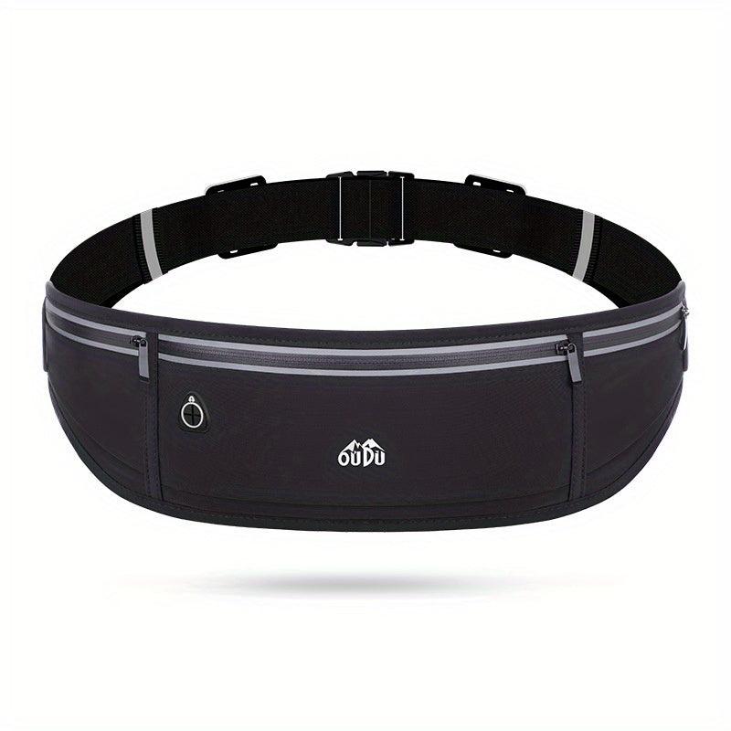 Reflective Waterproof Waist Bag with Bottle Pocket