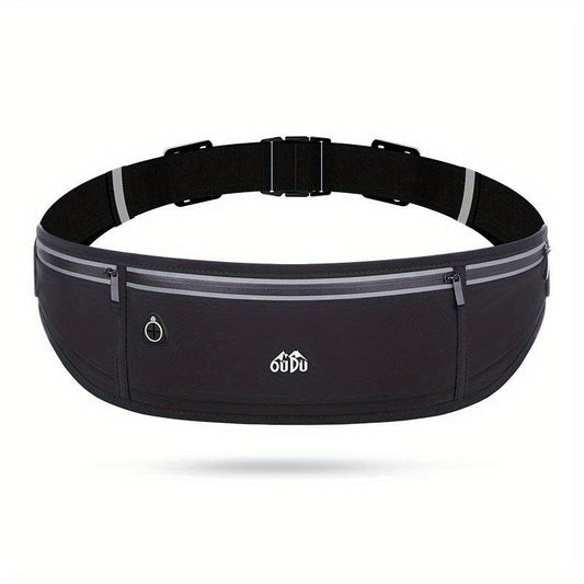 Reflective Waterproof Waist Bag with Bottle Pocket