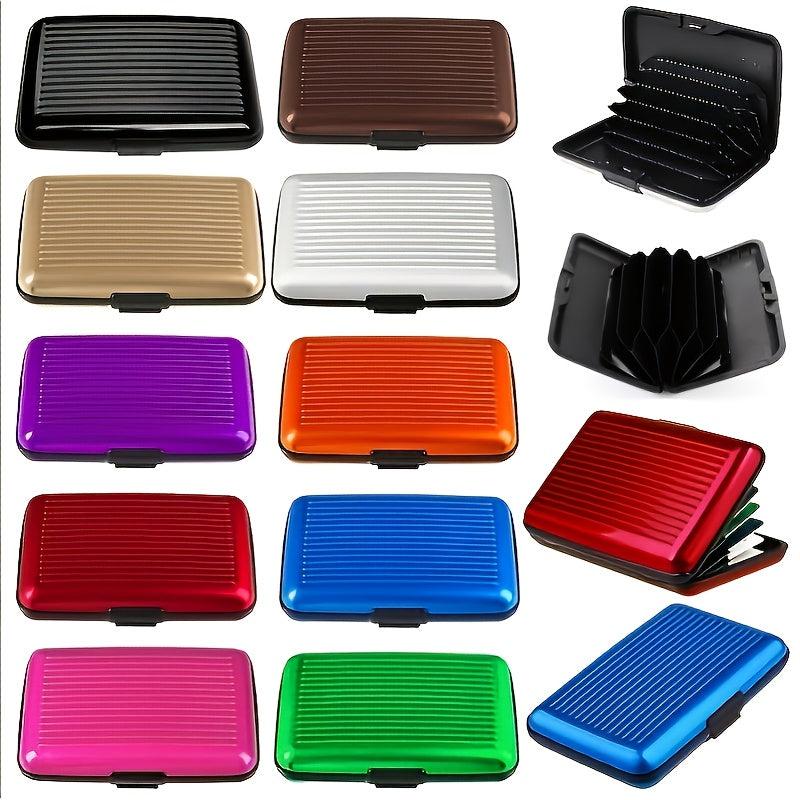 RFID Blocking Aluma Card Holder Anti Scan Wallet