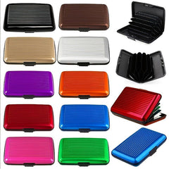 RFID Blocking Aluma Card Holder Anti Scan Wallet