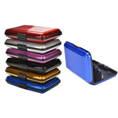 RFID Blocking Aluma Card Holder Anti Scan Wallet