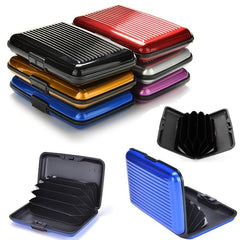 RFID Blocking Aluma Card Holder Anti Scan Wallet