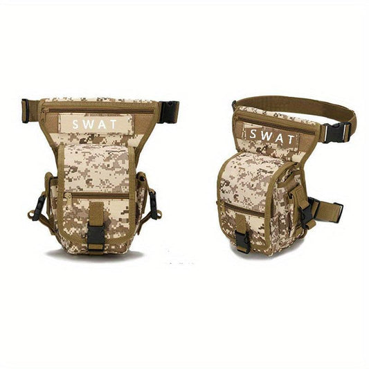Tactical Leg Bag Waterproof Waist Fanny Pack
