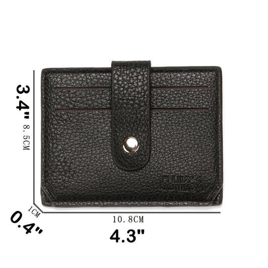 Men's Slim Minimalist Card Front Pocket Wallet