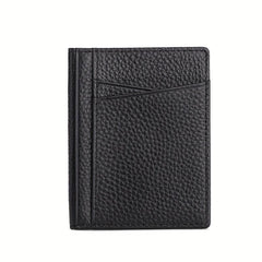 Slim Front Pocket Wallet PU Leather ID Holder Card Case Organizer